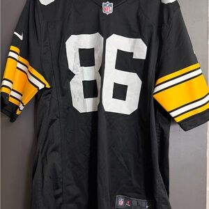 NFL Black On-Field Jersey Tag Detail